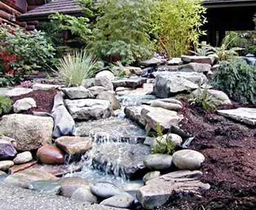 Custom yard cleanup service for residential properties in Nashville, TN by Music City Hardscapes