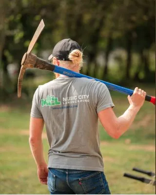 Music City Landscaping Logo