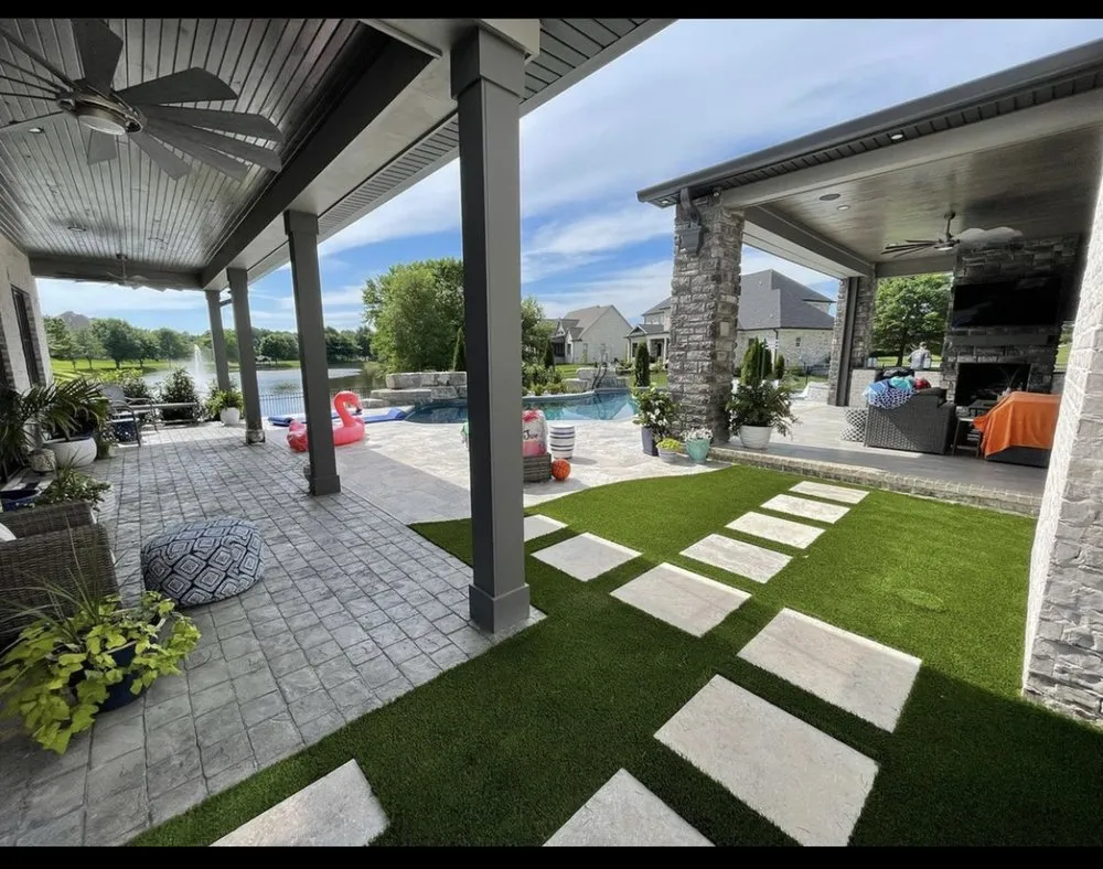 Affordable outdoor landscaping in Goodlettsville, TN by Music City Turf