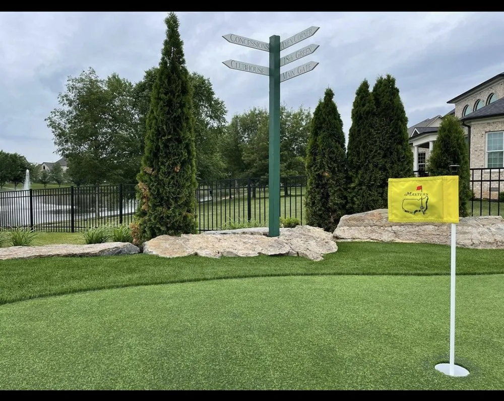 Professional residential landscaping with custom design in Goodlettsville, TN by Music City Turf