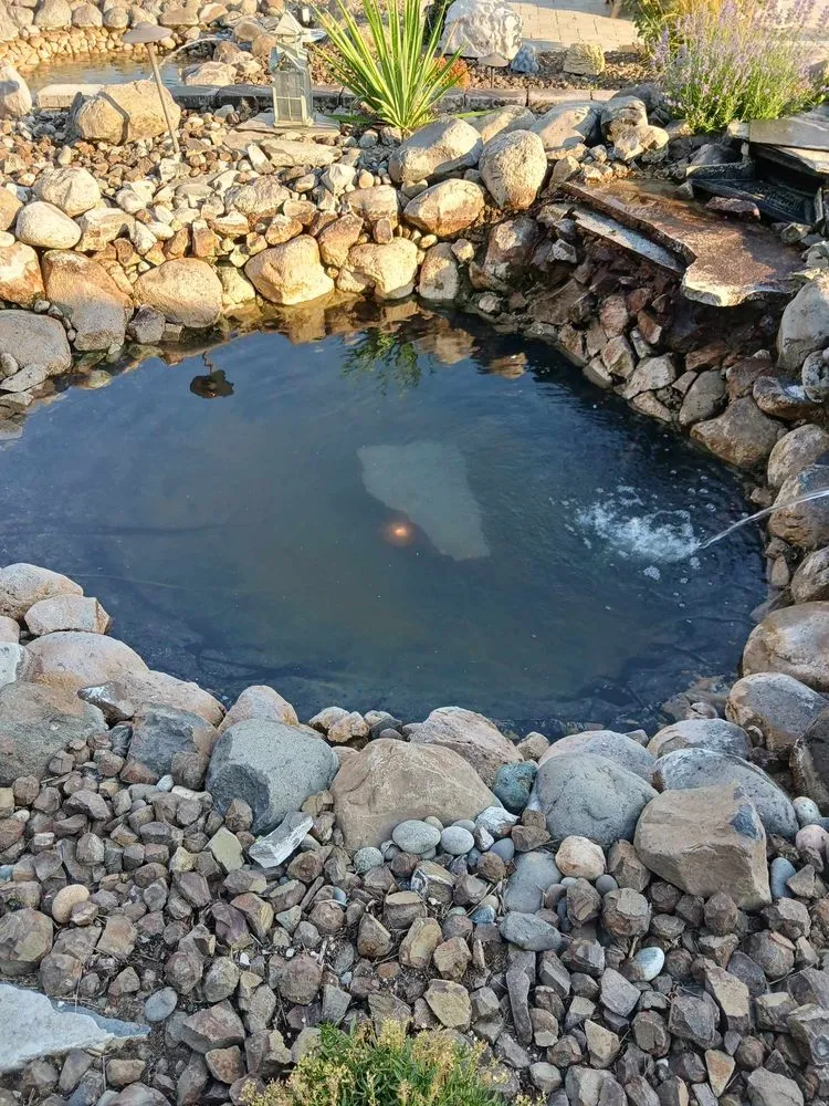 Professional outdoor landscaping with custom design across Pasco, WA - Mustang Construction