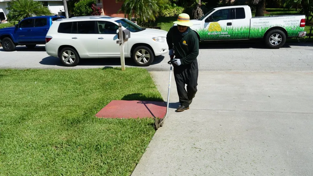 Custom garden landscaping for residential properties across Indiantown, FL - Mustard Seed Landscaping