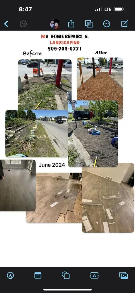 Expert landscape design in Spokane, WA by MV Home Repair & Landscaping