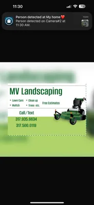 MV Landscaping Logo