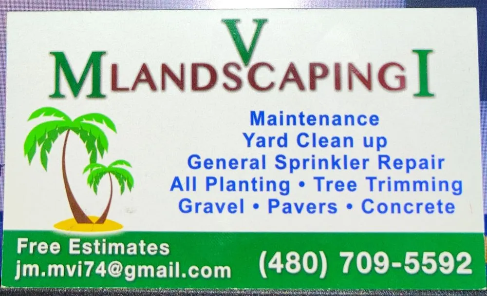 Custom garden landscaping in Mesa, AZ - MVI Landscaping and Construction