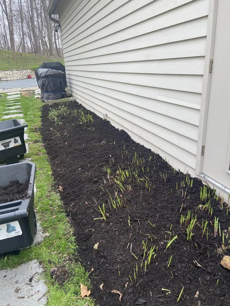 Local lawn mowing service with custom design in Morgantown, WV by MVP Maintenance