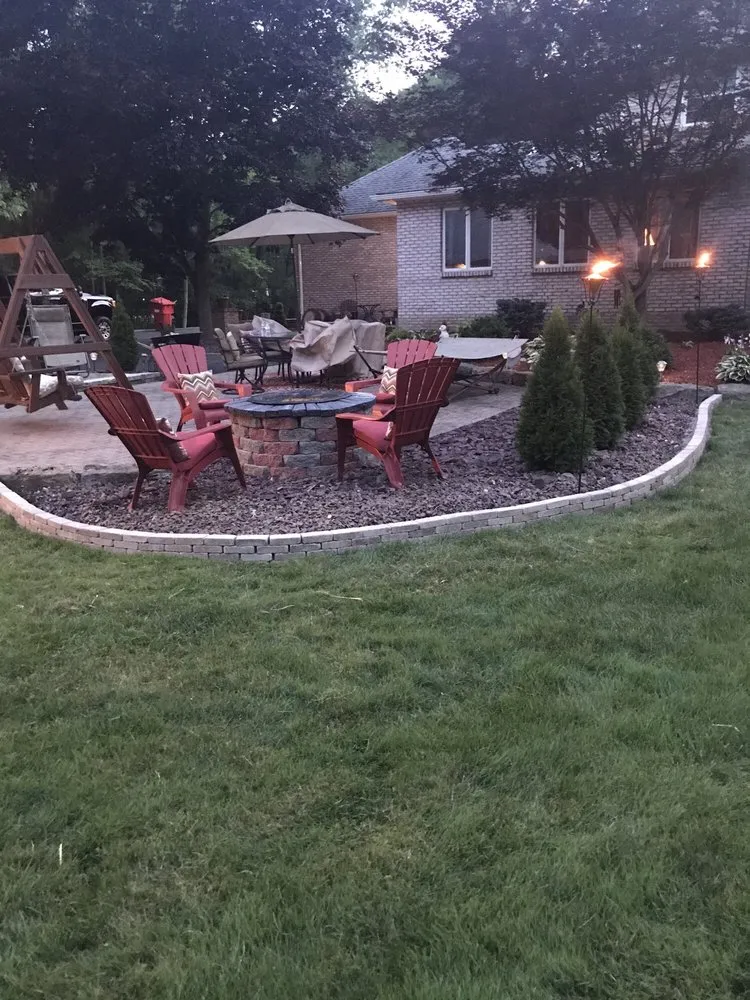 Professional outdoor landscaping in Poland, OH by MVP Property Maintenance