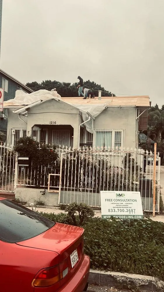 Custom yard cleanup service in Encino, CA by MVP Remodeling