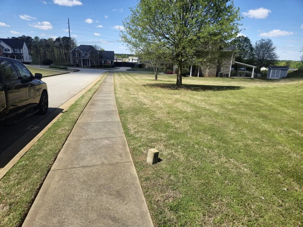 Top-rated outdoor landscaping for year-round maintenance in Stockbridge, GA by MW Blades Lawn Care