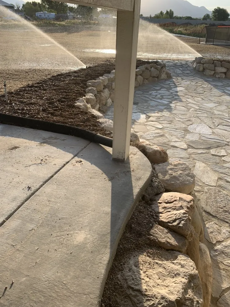 Affordable garden landscaping for residential properties in Clearfield, UT by MW Landscape & Irrigation