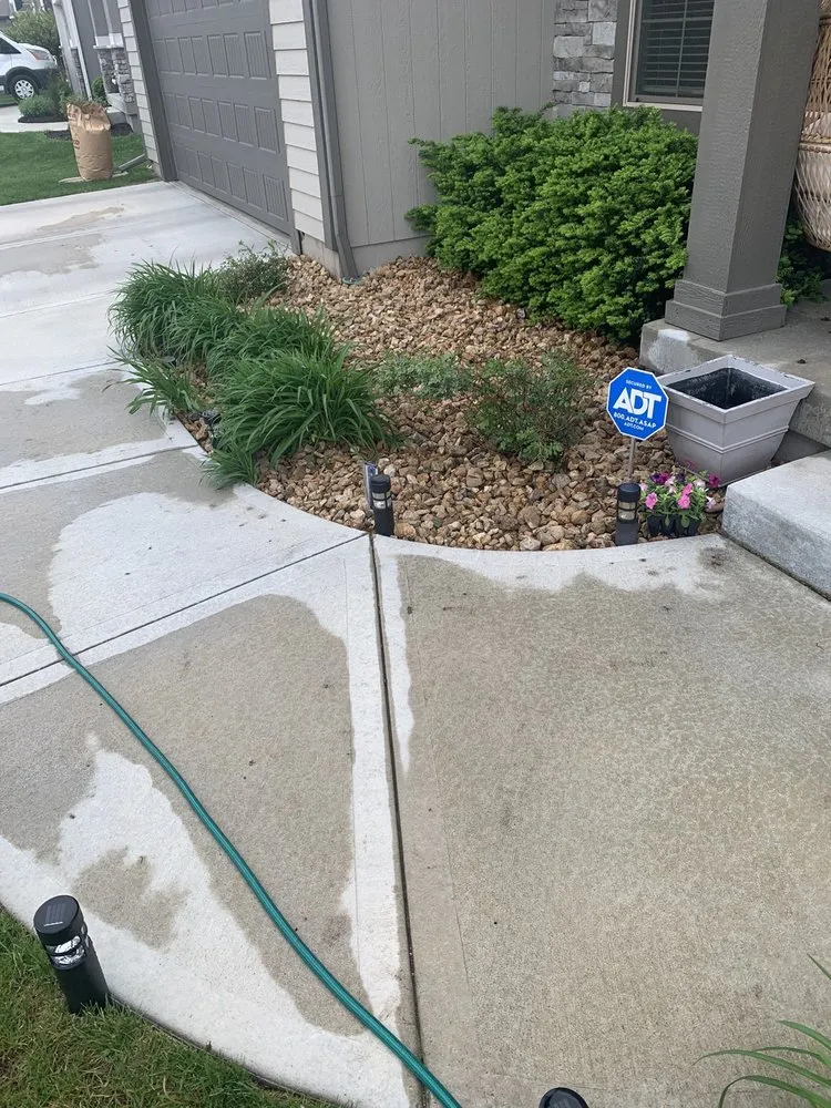 Professional landscape installation with custom design across Olathe, KS - MW Lawn & Landscape