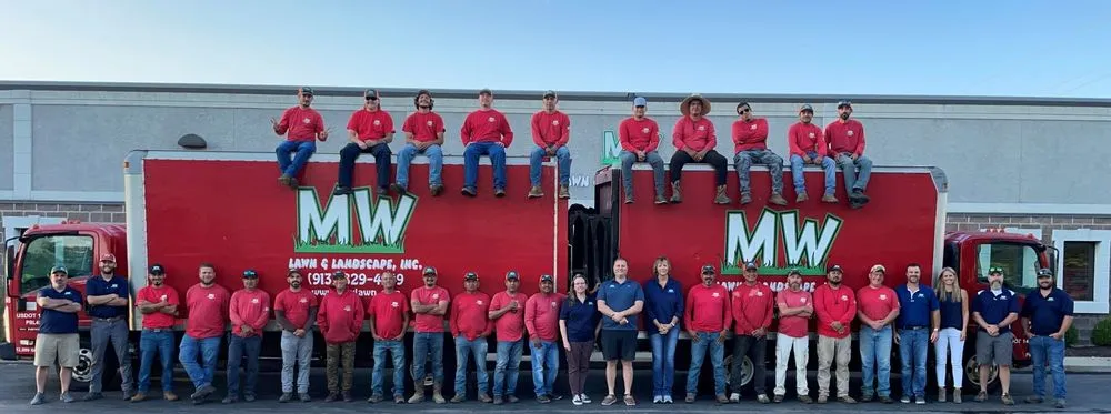 Trusted garden landscaping with custom design in Olathe, KS by MW Lawn & Landscape