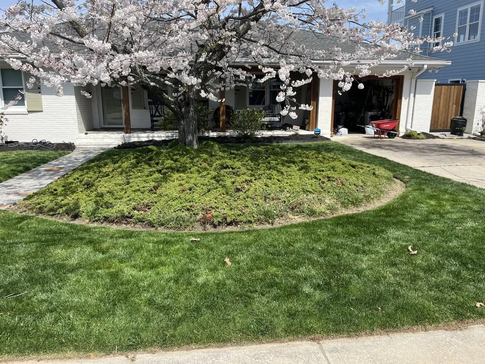 Reliable lawn mowing service for homes in Chesapeake, VA by M.W.Cutting Edge Lawn-Care