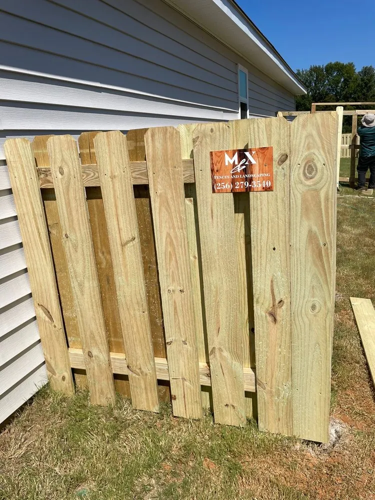 Professional garden landscaping in Guntersville, AL by M&X Fence and Landscaping