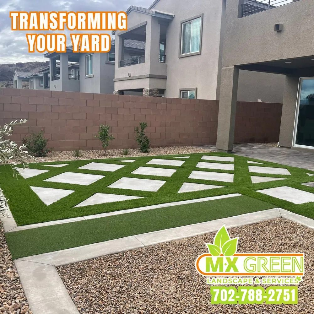 Custom residential landscaping experts serving Las Vegas, NV - MX Green Landscape & Services