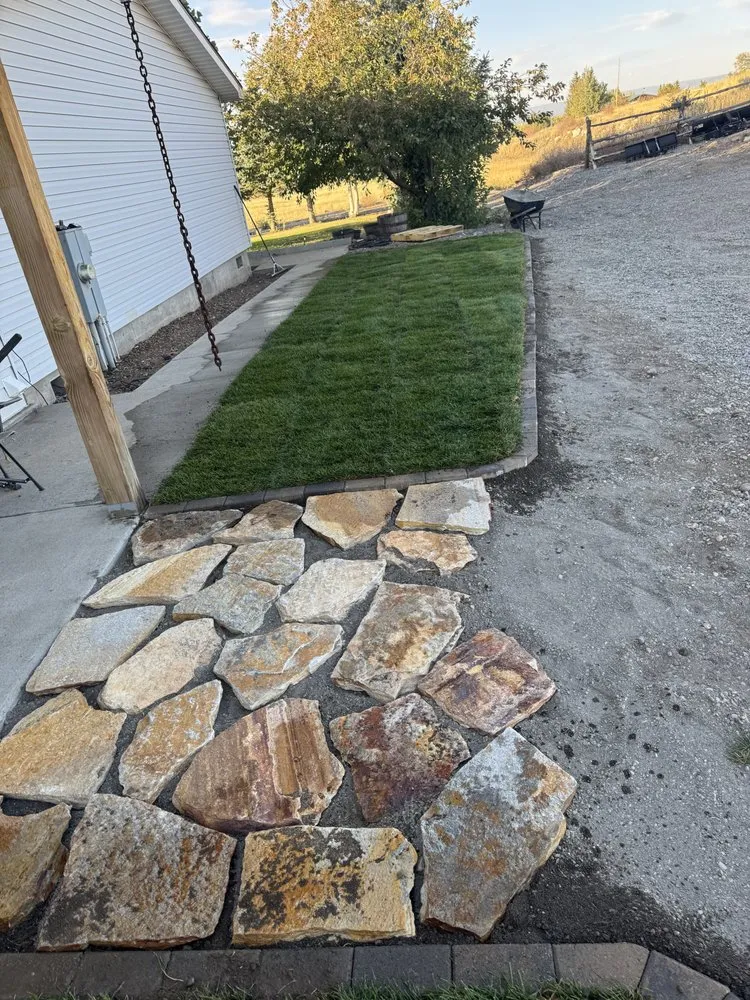 Trusted landscape installation in Rexburg, ID by MXD Property Management