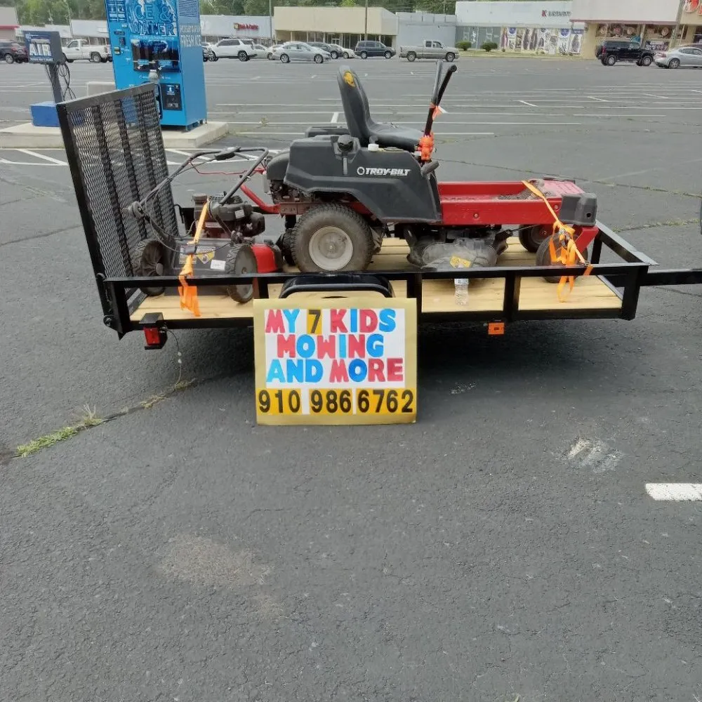 Professional yard cleanup service experts serving Sanford, NC - My 7 kids Mowing and more