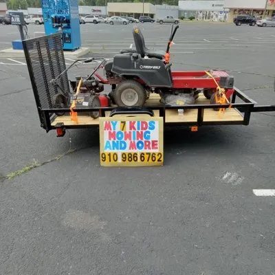 My 7 kids Mowing and more Logo