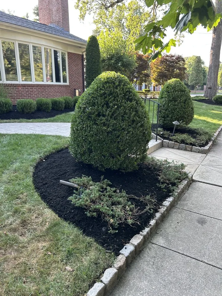 Custom outdoor landscaping with custom design in Pawtucket, RI by My Brothers Landscaping