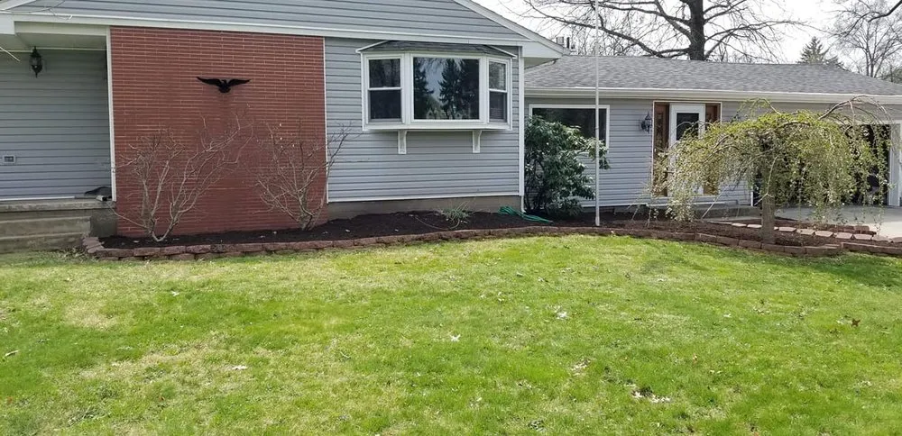 Custom landscape installation in Canton, OH by My Buckeye Lawn