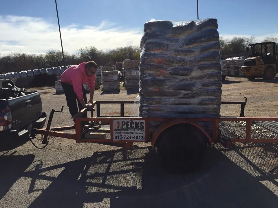 Custom lawn mowing service for homes in Lewisville, TX by My City Farmers