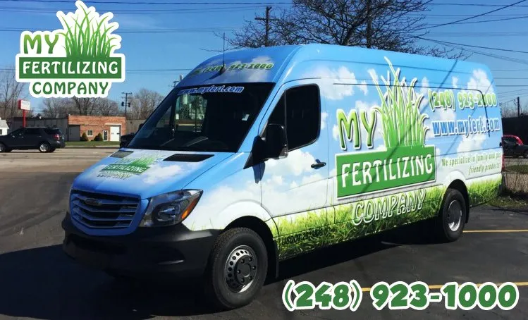 Professional landscape installation for homes in Plymouth, MI by My Fertilizing Company