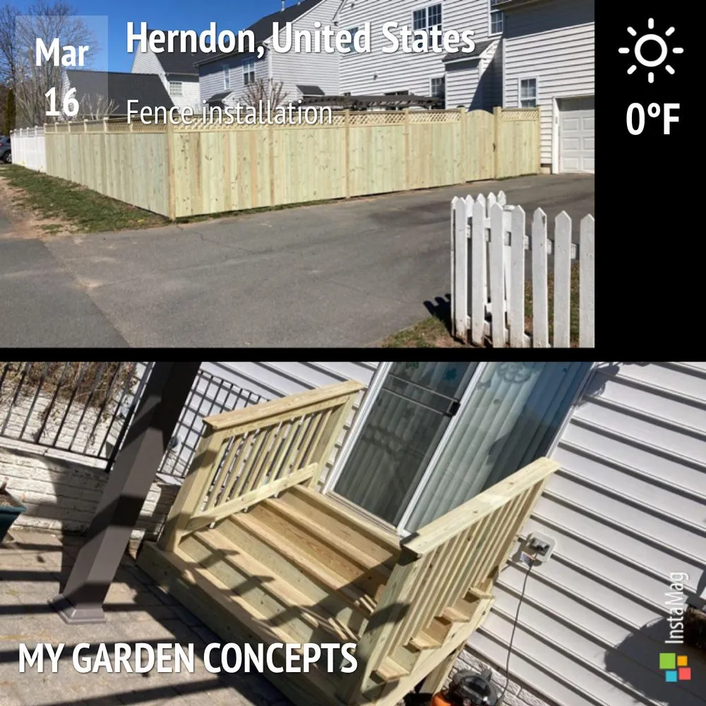 Professional lawn mowing service in Herndon, VA by My garden concepts