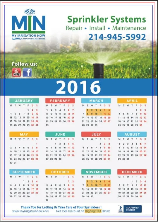 Professional residential landscaping in Dallas, TX by My Irrigation Now