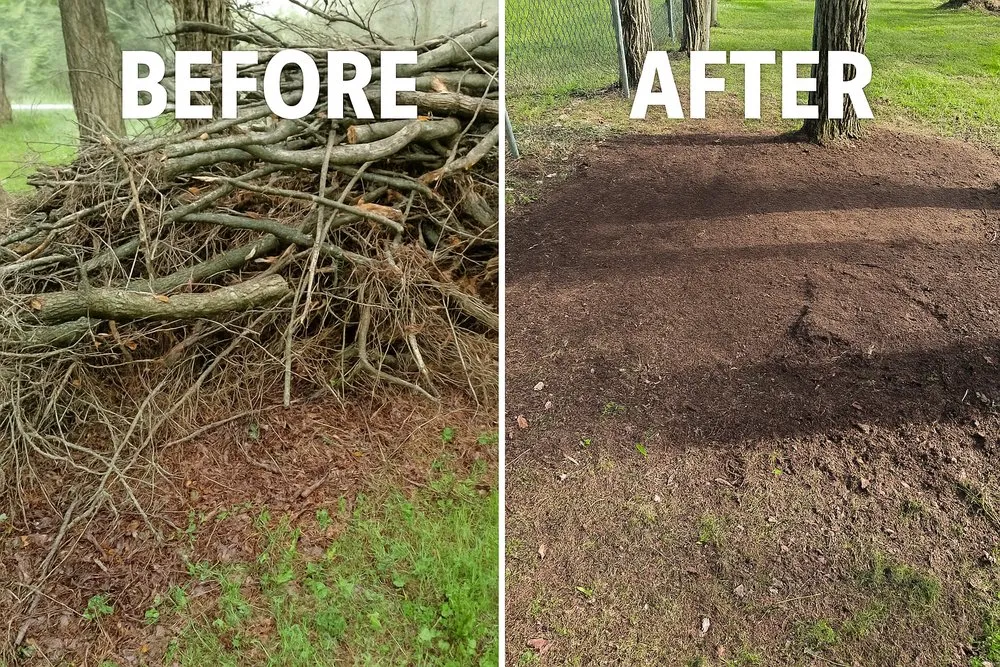 Custom landscape design with custom design in Windsor, NY by My Junk Lovin Truck