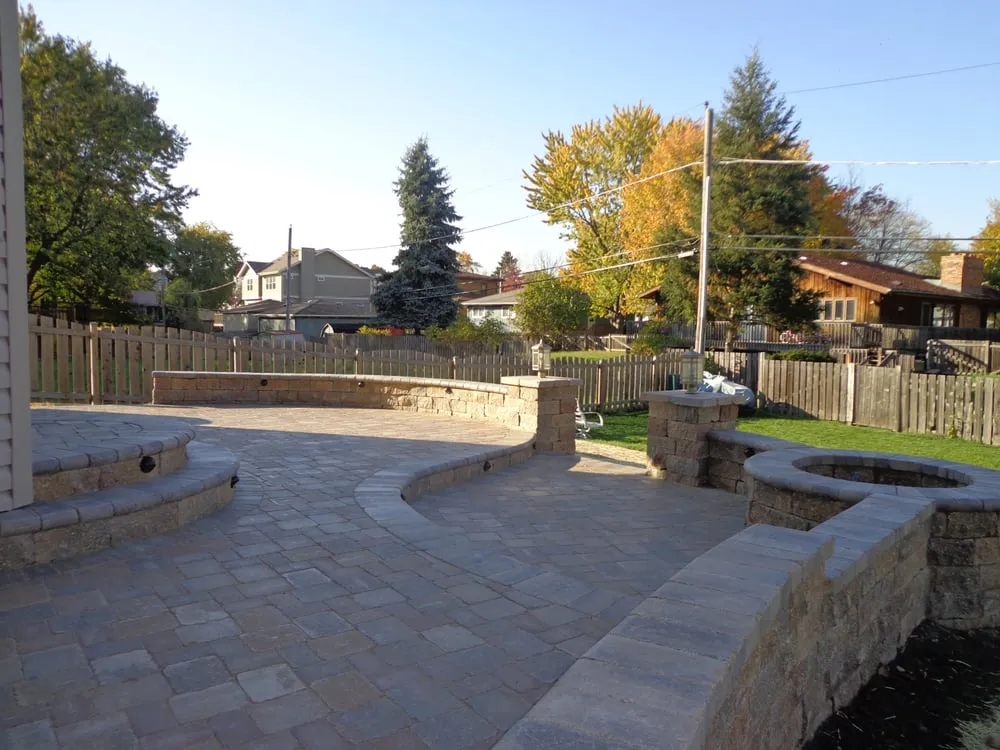 Local yard cleanup service with custom design across West Chicago, IL - My Landscape Contractor