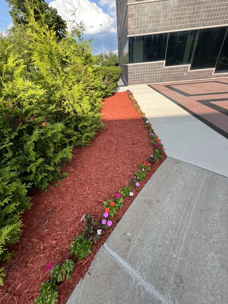 Top-rated lawn mowing service with custom design in Troy, MI by My Michigan Landscaper