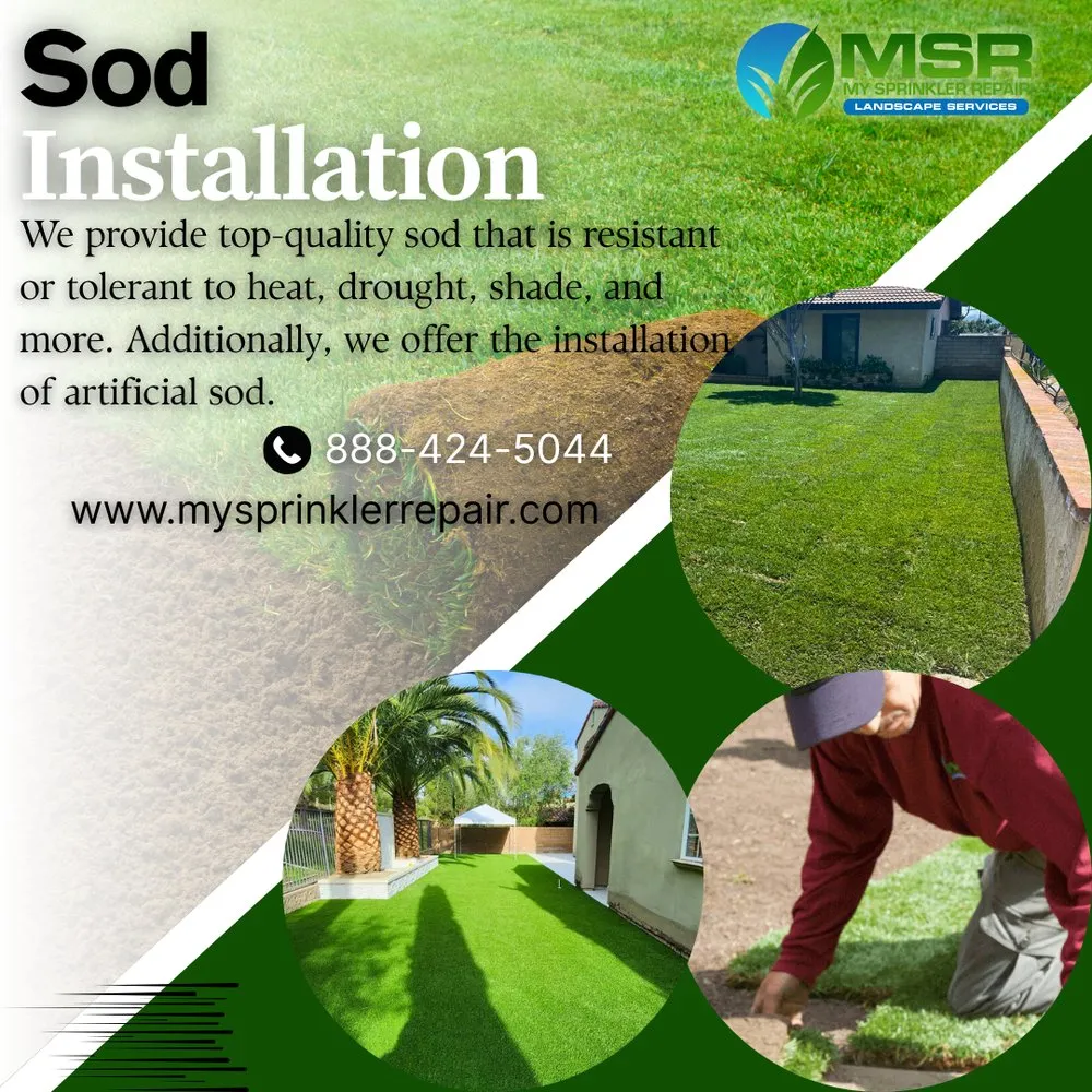 Professional outdoor landscaping experts serving Orange, CA - My Sprinkler Repair