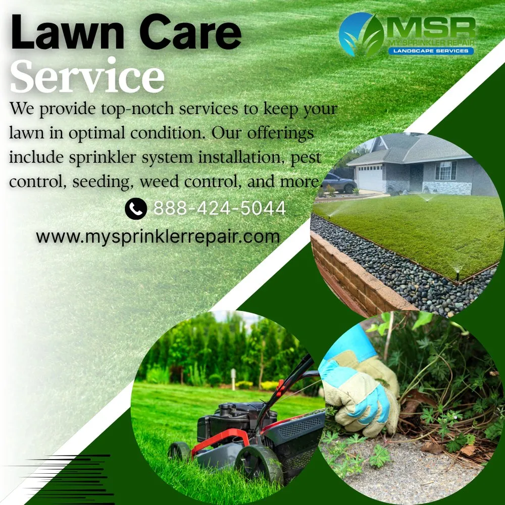 Reliable landscaping services in Orange, CA by My Sprinkler Repair