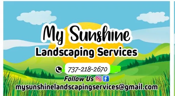 My Sunshine Landscaping Services Logo