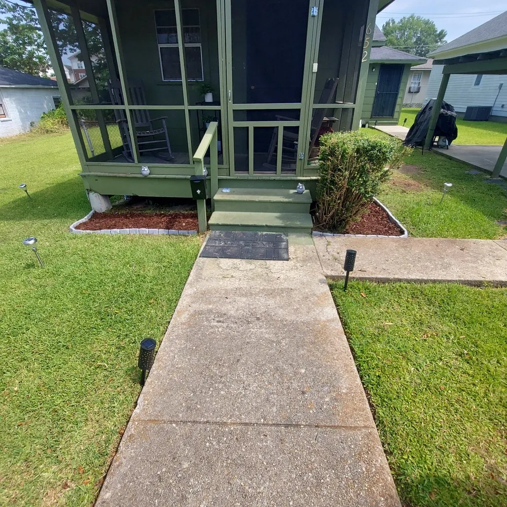 Affordable outdoor landscaping in Baton Rouge, LA by Mya C Hvac Services