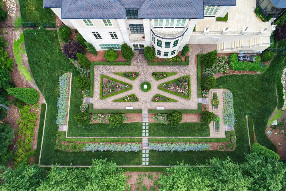 Expert yard maintenance with custom design in Fuquay Varina, NC by Myatt Landscaping & Construction