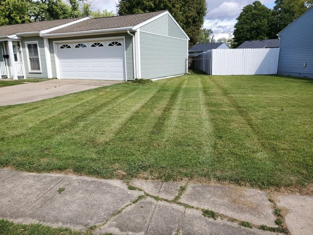 Local yard cleanup service for beautiful yards in Brookston, IN by Myers Mowing