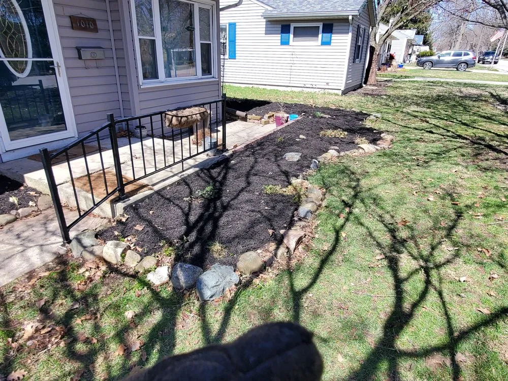 Local garden landscaping for residential properties across Brookston, IN - Myers Mowing