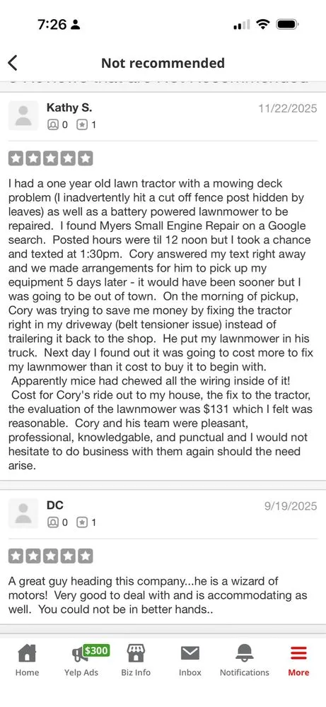 Local residential landscaping experts serving Eaton Rapids, MI - Myers Small Engine Repair