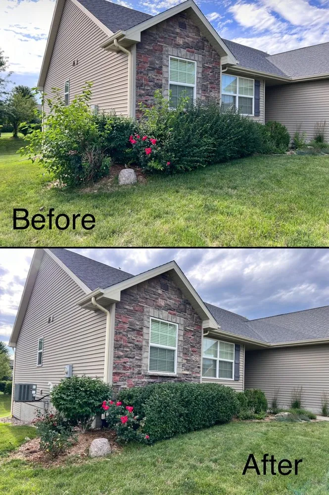 Professional landscape installation in West Des Moines, IA by MyFruitCare