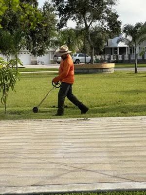 MYJ Land Mowing Logo