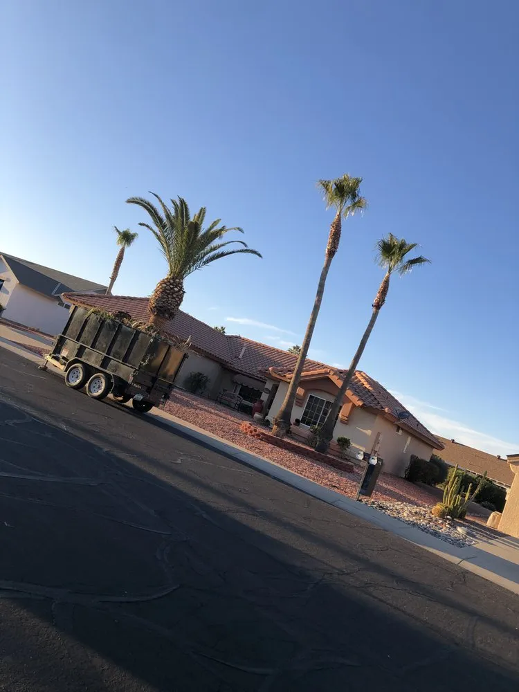 Professional lawn mowing service in El Mirage, AZ by MyM Landscaping