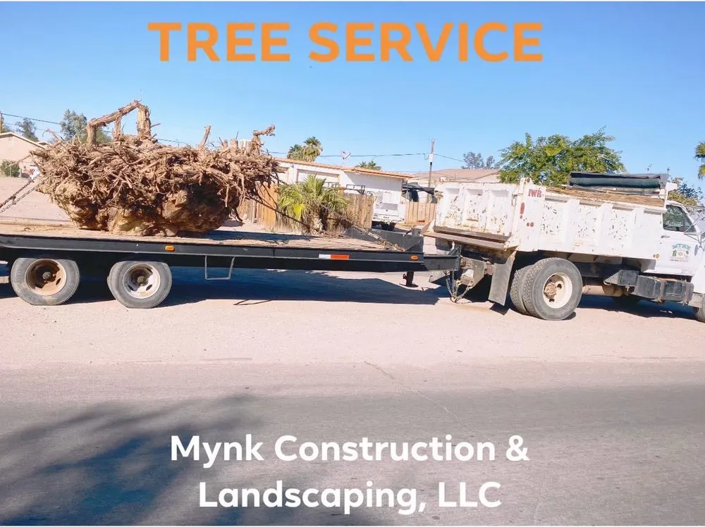 Professional yard maintenance experts serving Bullhead City, AZ - Mynk Construction, Landscaping, & Pools