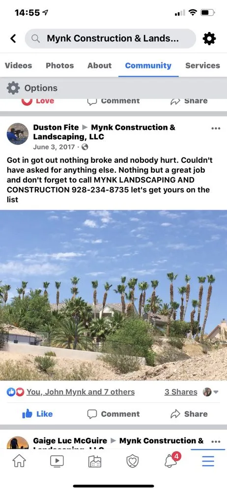 Trusted residential landscaping for year-round maintenance across Bullhead City, AZ - Mynk Construction, Landscaping, & Pools