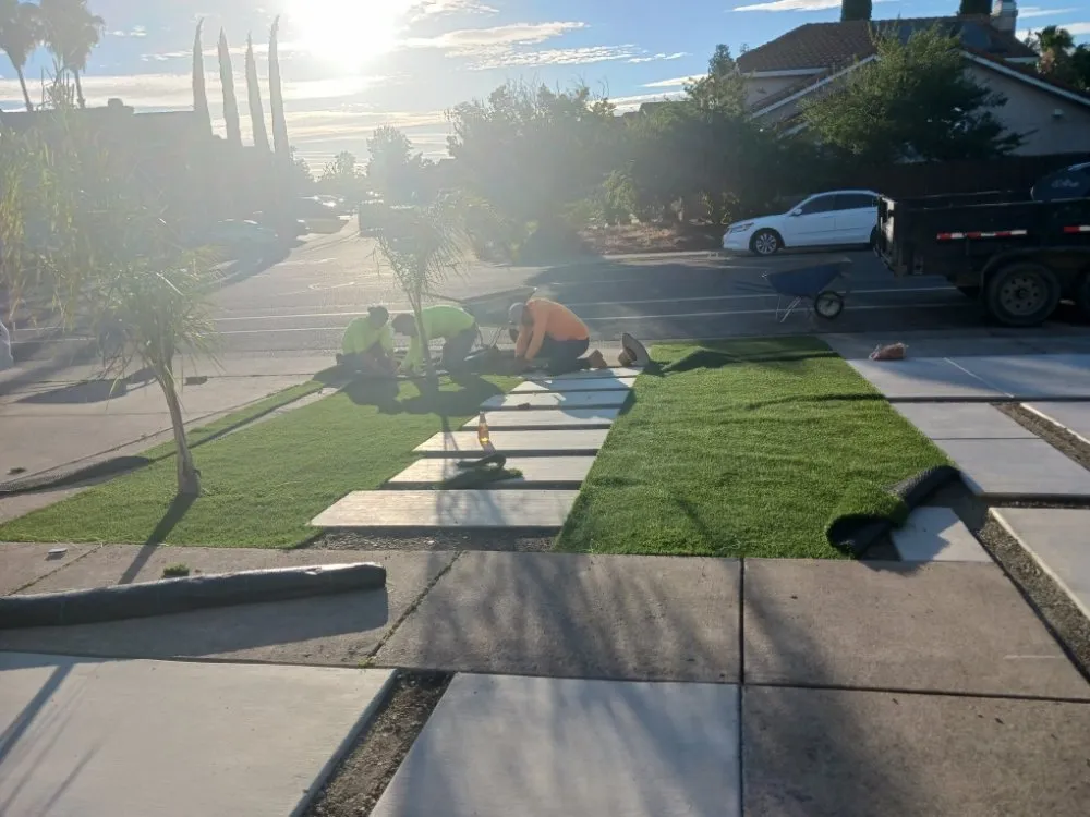 Local landscape design with custom design across Rancho Cordova, CA - mynor's Landscape Construction