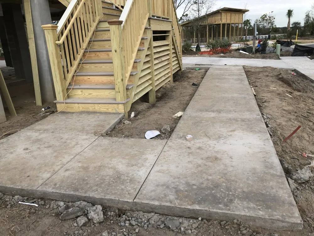 Professional garden landscaping for outdoor upgrades across Charleston, SC - Myrtle Concrete Services