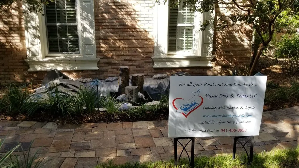 Trusted lawn mowing service in North Port, FL by Mystic Falls & Ponds