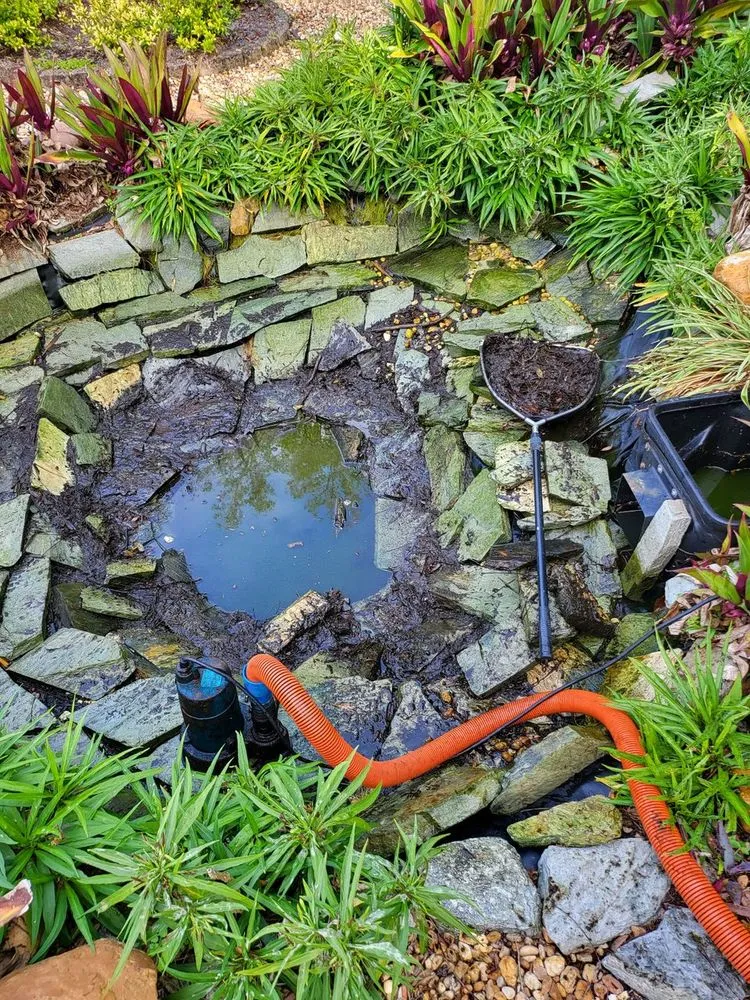 Professional garden landscaping in North Port, FL - Mystic Falls & Ponds