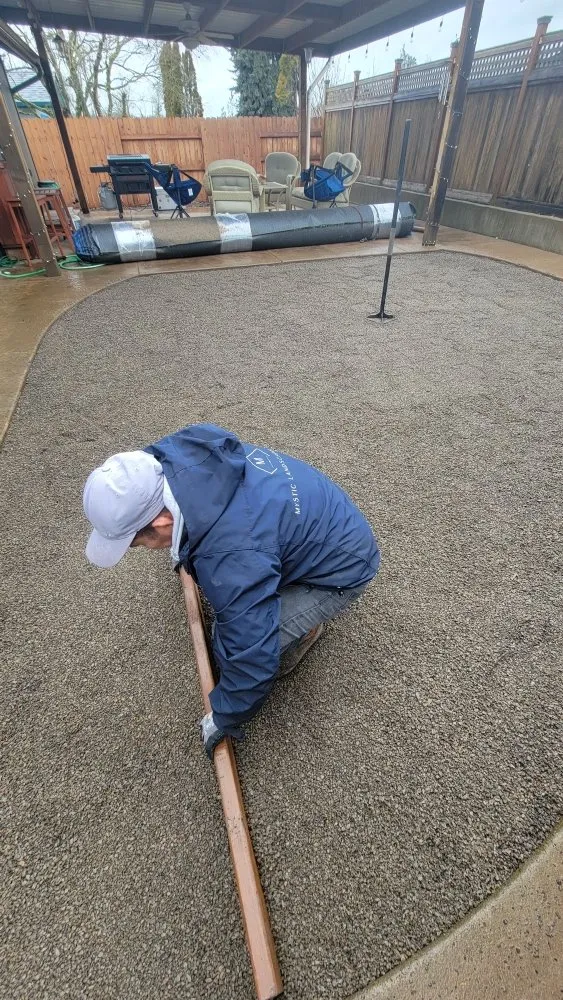 Affordable lawn care service in Eugene, OR by Mystic Landscaping