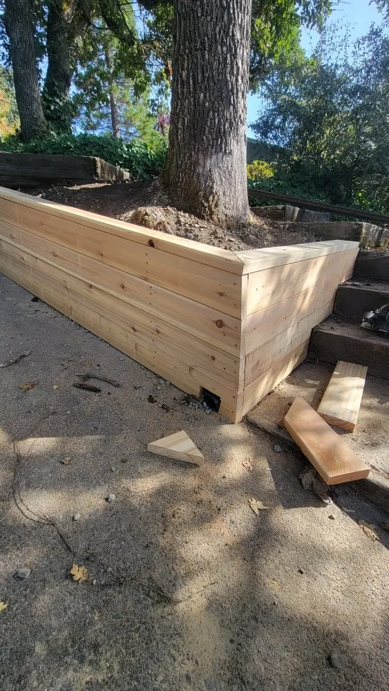 Custom yard cleanup service for homes in Eugene, OR by Mystic Landscaping